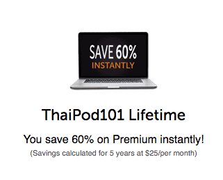 ThaiPod 60% Off